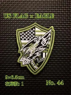 エアフォース イーグル　サバゲー ミリタリー ベルクロ パッチ ワッペン