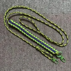 調節可能　パラコード　スマホショルダー　スマホストラップ