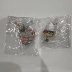 不二家 ペコちゃん めじるしアクセサリー 2개 세트