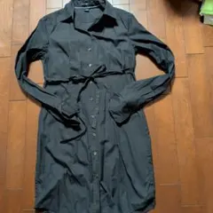 GAP ブラック シャツワンピース M