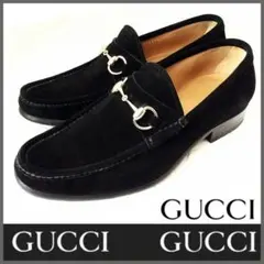 キング様 GUCCI ✦ホースビット ローファー✦スエード ビットモカシン