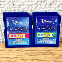 極美品　セガトイズ　ドリームスイッチ　専用ソフト1 2 SDカード　ディズニーのサムネイル