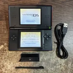 ☆充電器付き☆ニンテンドーDS Lite クリムゾンブラック