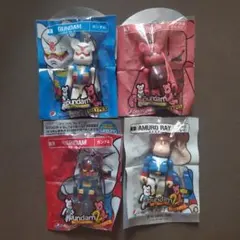 BE@RBRICK ガンダム ストラップ ４種　未開封のサムネイル