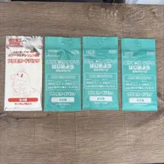 ポケモンカードゲーム プロモカードパック　未開封 スターターセットex ホゲータ