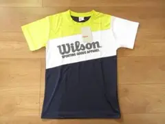 未使用　サイズ150 ★ウィルソン　半袖Tシャツ　スポーツシャツ　ゲームシャツのサムネイル
