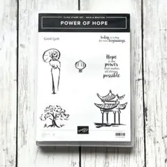 【Stampin’UP!】ラバースタンプ POWER OF HOPE