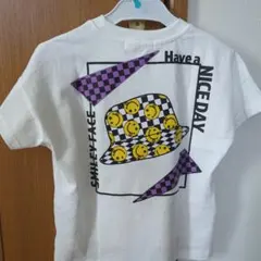 タグ付新品 スマイリー スマイリーフェイス Tシャツ 半袖 120 白