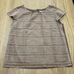 ★美品★NEWYORKERブラウン 半袖 トップス M