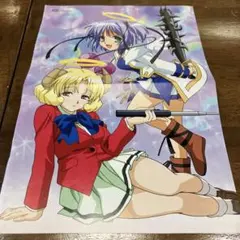 機動戦艦ナデシコ 劇場版 ホシノ ルリ 交通安全ポスター 非売品 シート