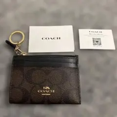 新品未使用　コーチ　パスケース　コインケース