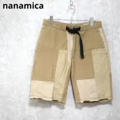 nanamica Organic Cotton Patchwork Shortsのサムネイル