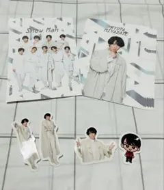 ステッカー　メモ　宮舘涼太　ポートレート　ラボ　SnowMan