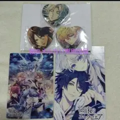 泡沫のユークロニア　アニメガ×ソフマップ特典　ハート型缶バッジ 露草 泡沫のユークロニア-trail- ハート缶バッジ アニメガ×ソフマップ店舗
