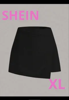 SHEIN スカート　ミニスカート　黒　XLのサムネイル