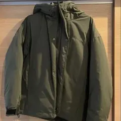 URBAN RESEARCH フーディーダウンジャケット カーキ