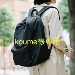 DEAN & DELUCA ブラックリュック