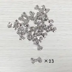 ネイルパーツ デコパーツ リボン 23 個