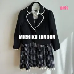 ミチコロンドンコシノ ジャケットワンピース 120 卒園式 入学式