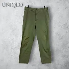 UNUQLO 유니클로 EZY 발목 바지 카키 S 연중 코튼