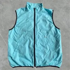 NIKE ナイキ　ナイロンベスト 90s 水色