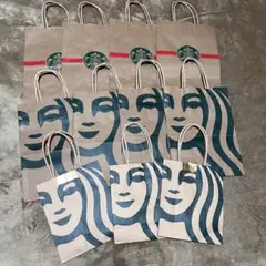 Starbucks ショッパー紙袋 11枚セット