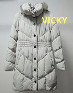 最終お値下げビッキー☆VICKY☆ダウンコート - メルカリ