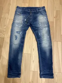 ディーゼル ダメージ加工 ジョグ ジーンズ 0670U W32 名作 jogg