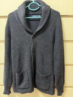 INVERALLAN インバーアラン ショールカラーニット スコットランド製38 INVERALLAN インバーアラン ショールカラーニット スコットランド製38