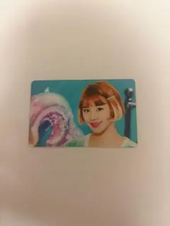 TWICE チェヨン トレカ 3周年記念 クリアトレカ