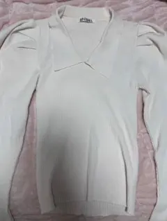 SNIDEL / スナイデル ニットカラーパフスリプルオーバー