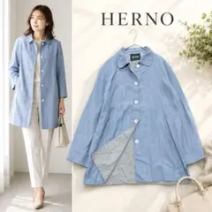 未使用**HERNO ヘルノ** テーラード サマージャケット ショート丈