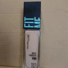メイベリン　フィットミーリキッドファンデーション R 112  30ml