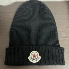 MONCLER ニット帽 ブラックのサムネイル