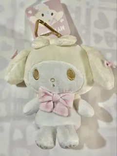 新品　サンリオ　マイメロディ　マスコットポーチホワイト