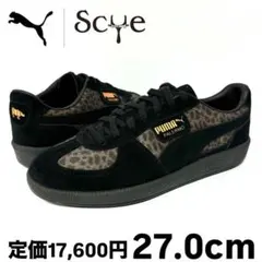 新品 サイ プーマ パレルモ レオ プーマブラック リッキーオレンジ 27.0