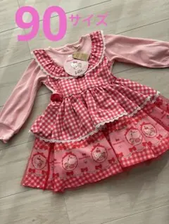 リトシー　サンリオ　キティ　ワンピース　90