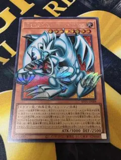遊戯王 ブルーアイズ・トゥーン・ドラゴン シークレット オーバー
