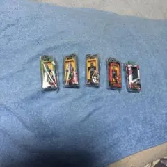 仮面ライダー　ソフビパッケージチャーム　5点セット