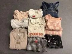 春夏　子供服　女の子　まとめ売り　80〜90cm 11点