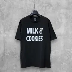 ナンバーナイン 当時物 MILK&COOKIES Tシャツ キムタク着 サイズ4 kn6447-05_3.jpg