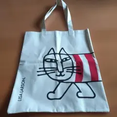 LISA LARSON トートバッグ 猫柄 キャンバス