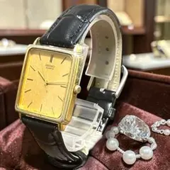 ヴィンテージ SEIKO スクエアデイト クォーツ 1986年製 - メルカリ