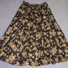 花柄 フレアスカート グランジ y2k アメカジ 古着