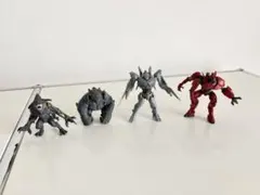 パシフィックリム カプセルone フィギュア4体セット