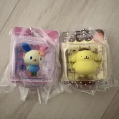 サンリオ パッケージミニチュアコレクションチャーム ポムポムプリン ウサハナ
