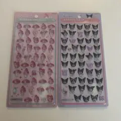 正規品　ボンボンドロップシール　マイメロ　クロミ　セット　mini