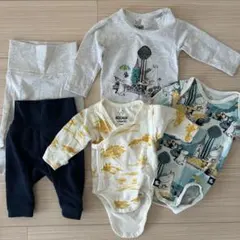 ムーミン　ロンパースセット