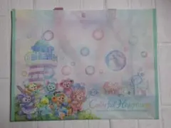 ディズニー⭐ ショッピングバッグ ⭐カラフルハピネス ダッフィー20周年