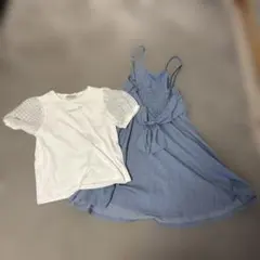 即購入値下げ交渉⭕️メゾピアノジュニアセットワンピース160